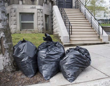 Different types of construction materials for waste clearance